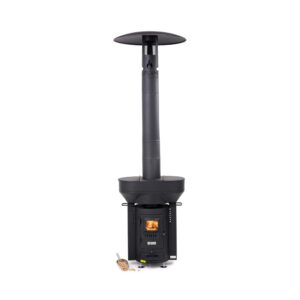 OUTDOOR WOOD FIRED PATIO HEATER