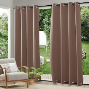 WEIGHTED BLACKOUT OUTDOOR CURTAINS