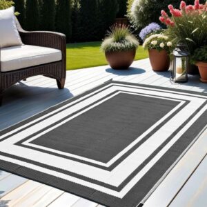 WATERPROOF PLASTIC STRAW OUTDOOR RUG