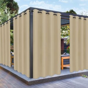 UV AND FADE RESISTANT OUTDOOR CURTAINS