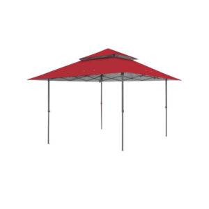 RED FOLDING SHELTER POP-UP CANOPY TENT